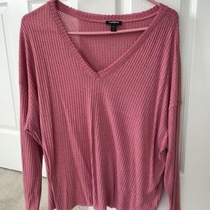 Brand new express long sleeve tee